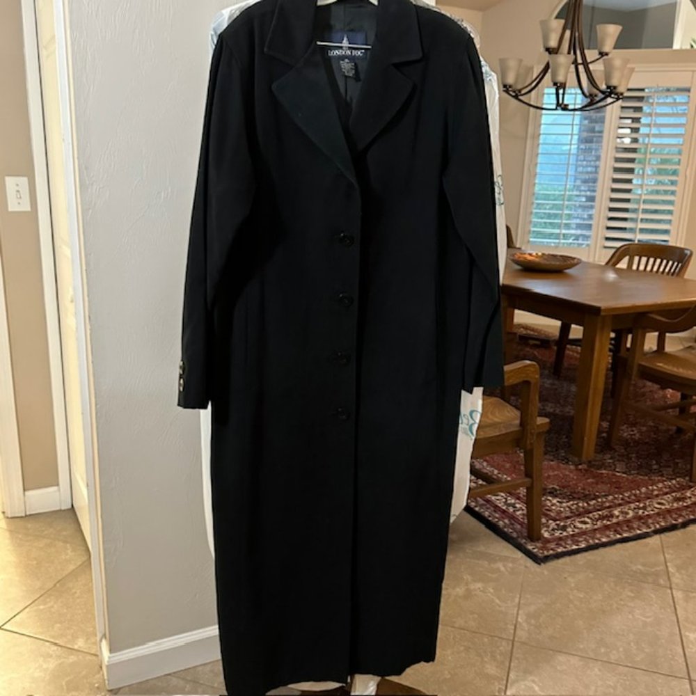 Women's shawl collar dress overcoat